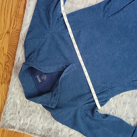 Duluth Trading Co. Blue Long Sleeve Fleece Jacket, Women's Small, EUC - Picture 2 of 7